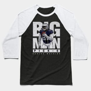 Carlos Watkins Dallas Big Man Baseball T-Shirt